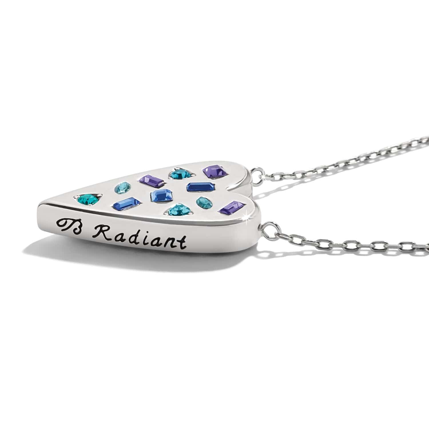 Love Message B Radiant Reversible Necklace - Image 4