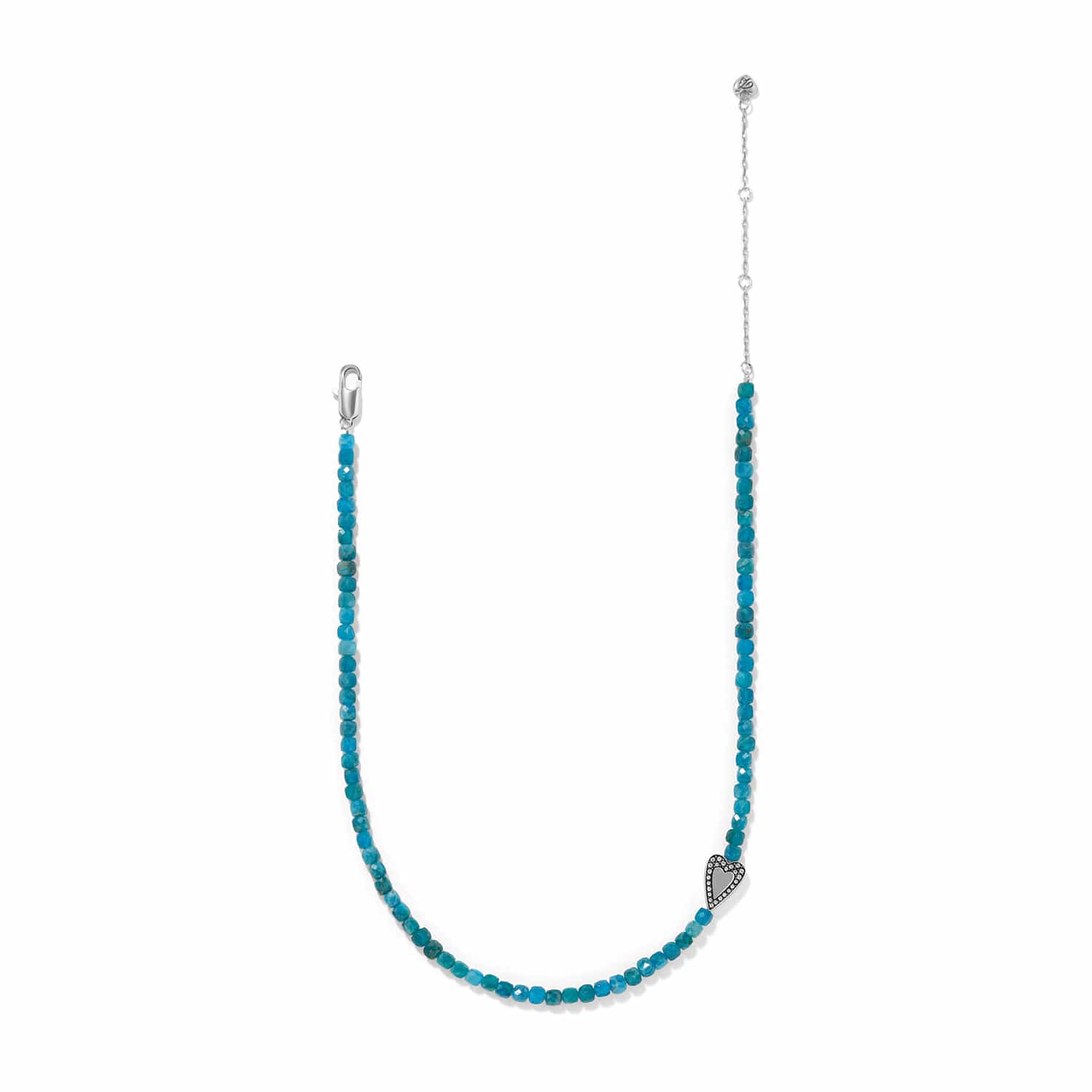 Love Message Be Bold Teal Necklace - Image 3
