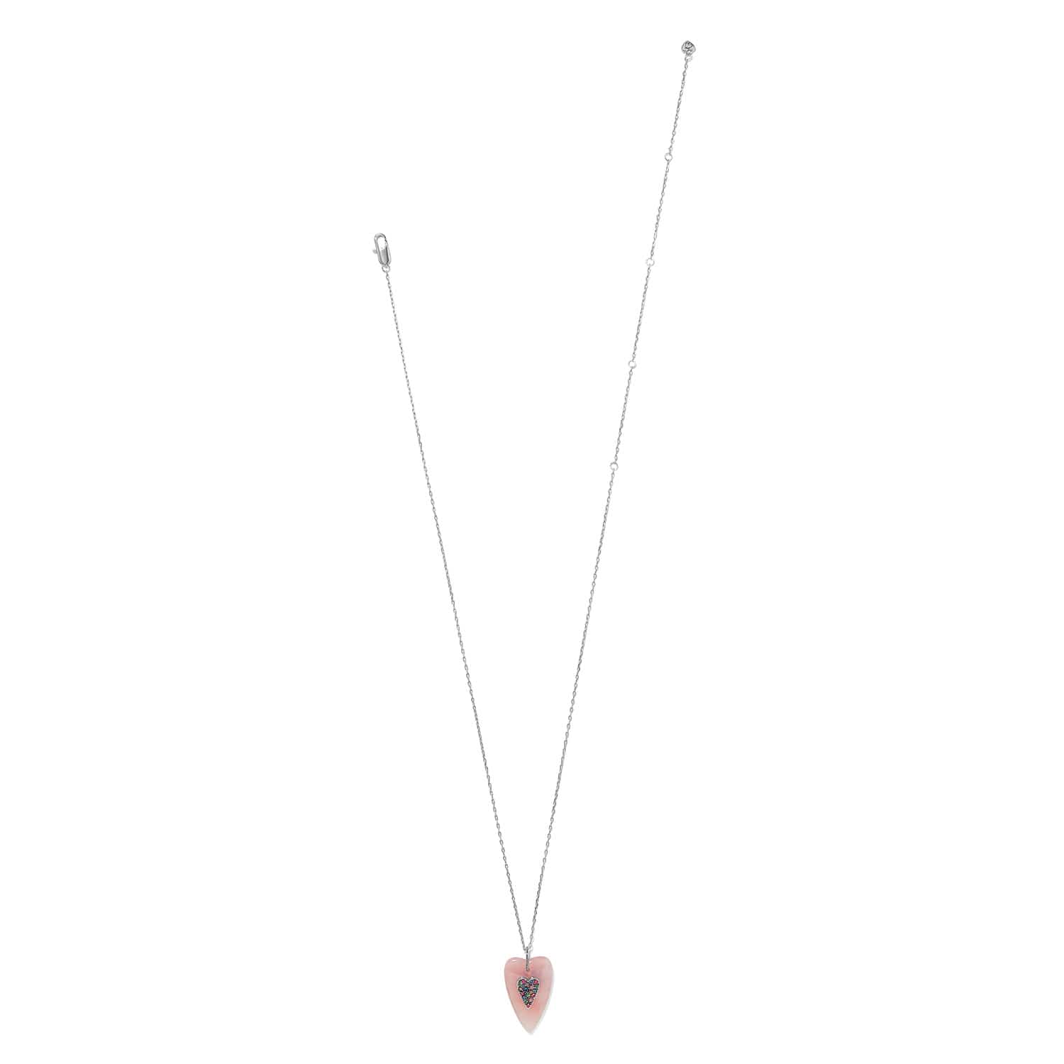 Love Messages B You Pink Quartz Necklace - Image 3