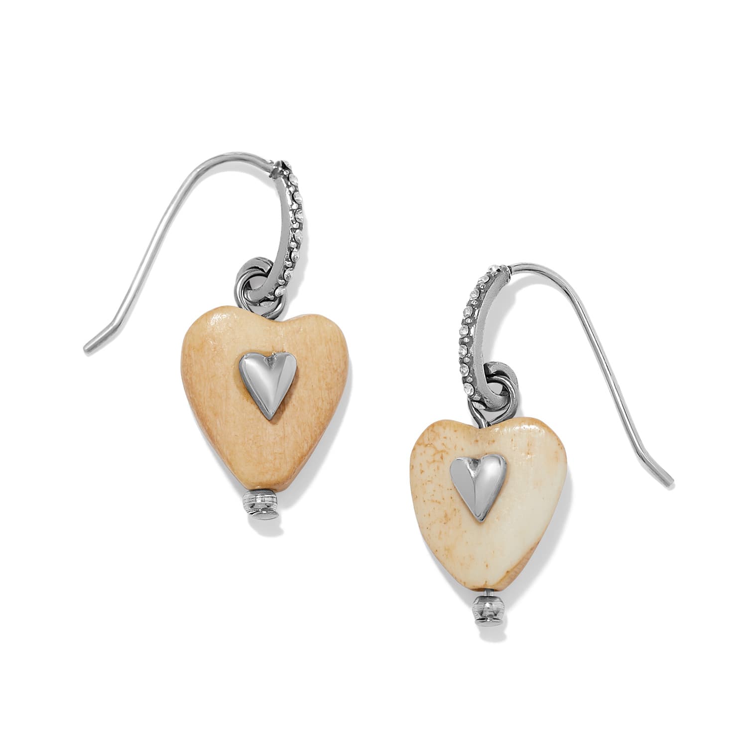 Love Messages I Am Grateful Wood French Wire Earri