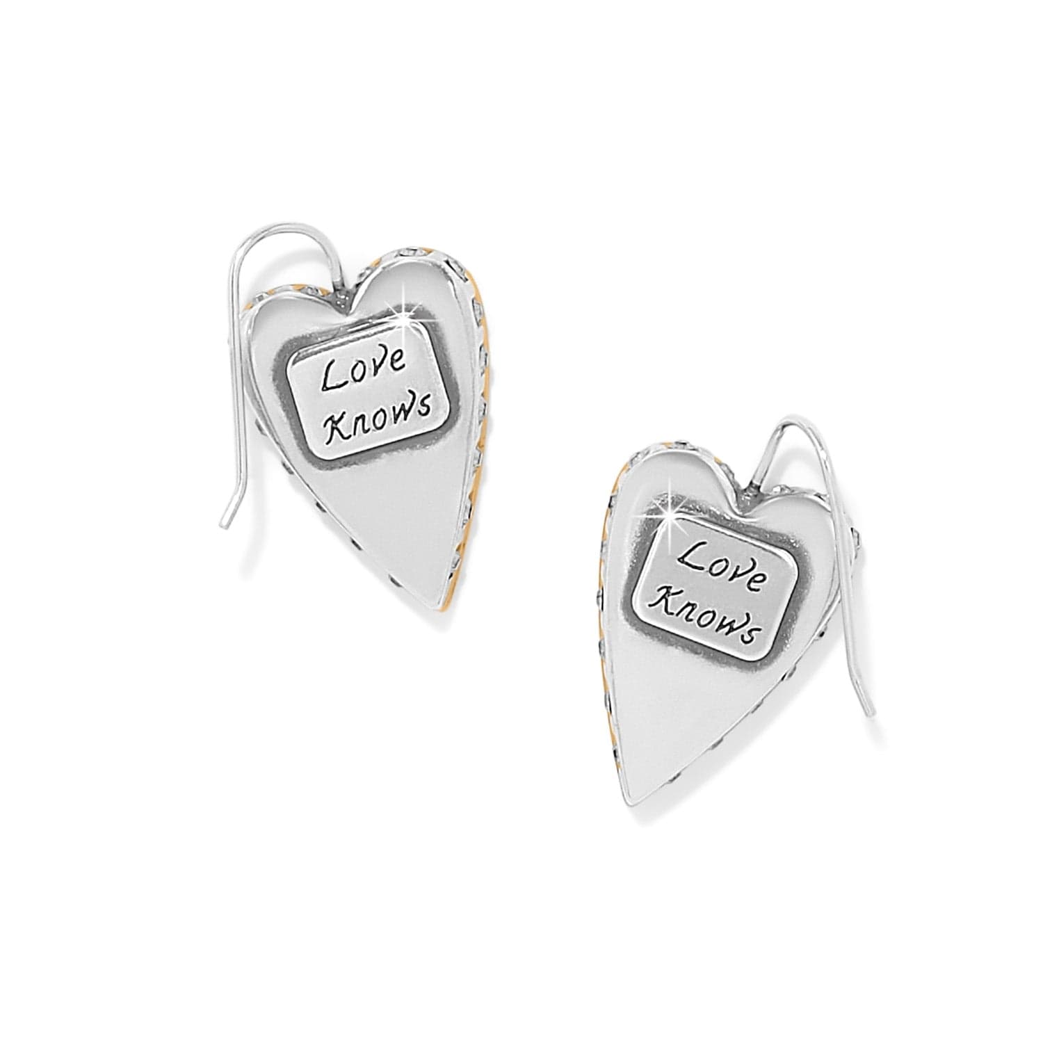 Love Messages Love Knows French Wire Earrings - Image 2