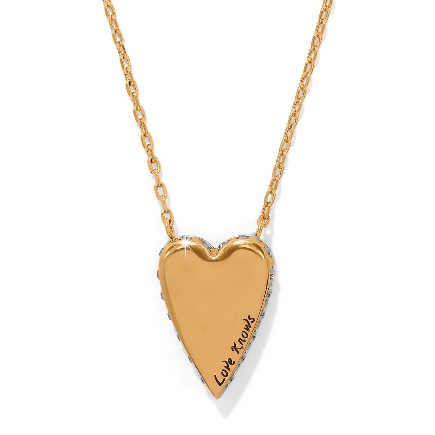 Love Messages Love Knows Reversible Necklace - Image 2