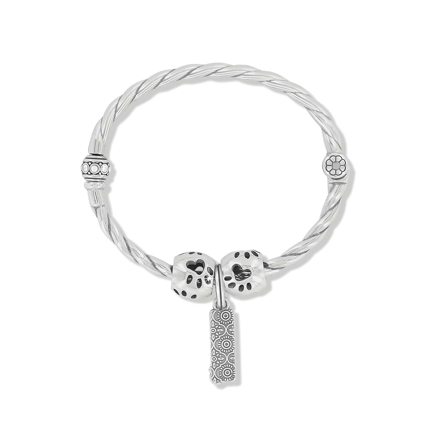 Love My Dog Charm Bangle - Image 2
