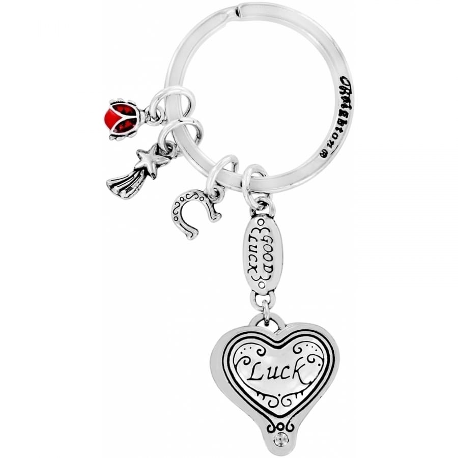 Lucky Clover Heart Key Fob - Image 2