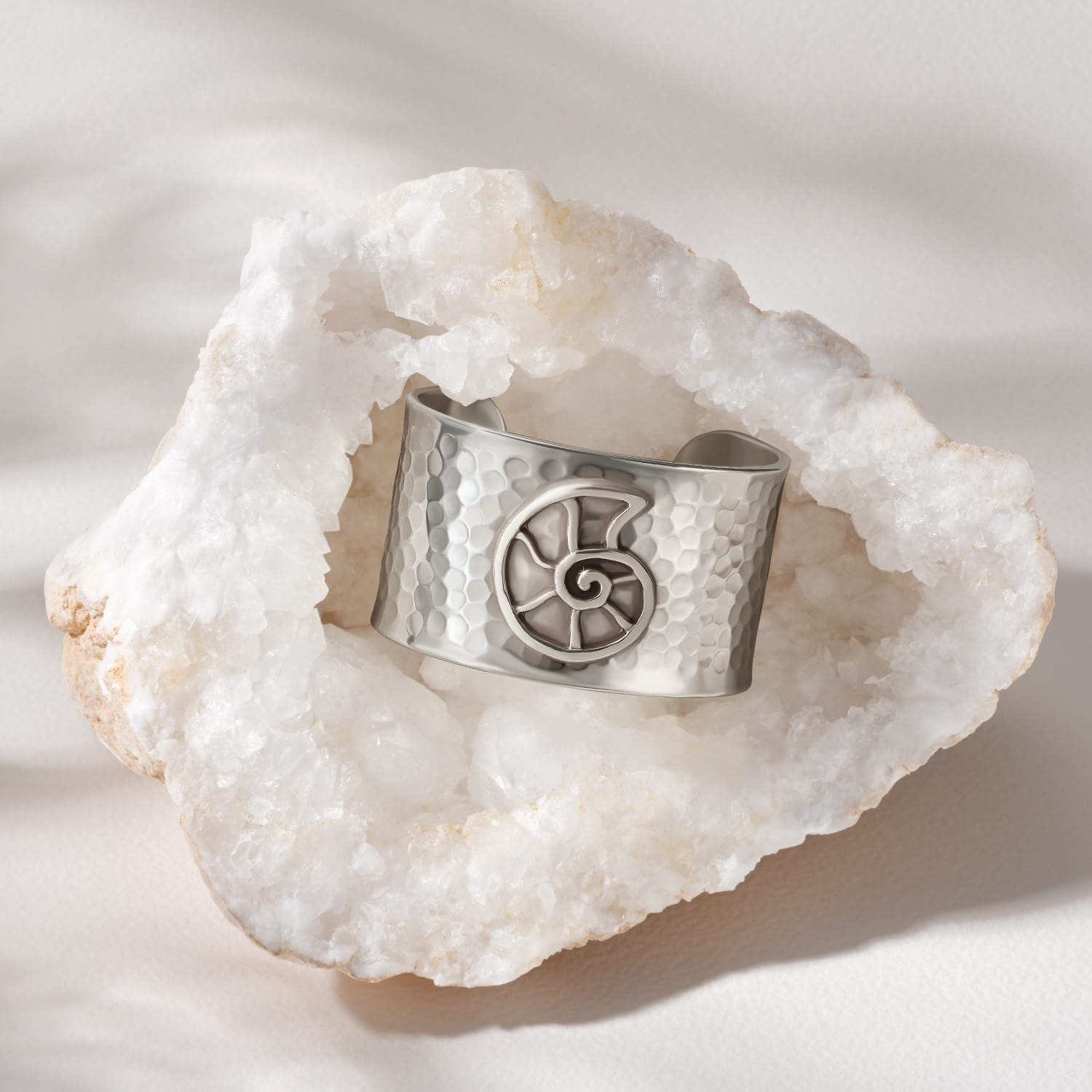 Lunar Tide Nautilus Flex Cuff Bracelet - Image 5