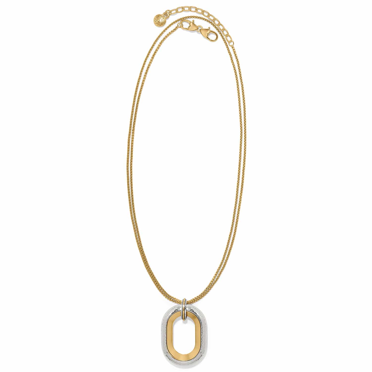 Medici Two Tone Convertible Necklace - Image 2