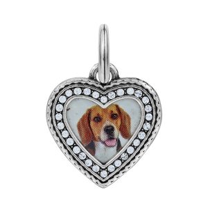 Memento Heart Photo Charm