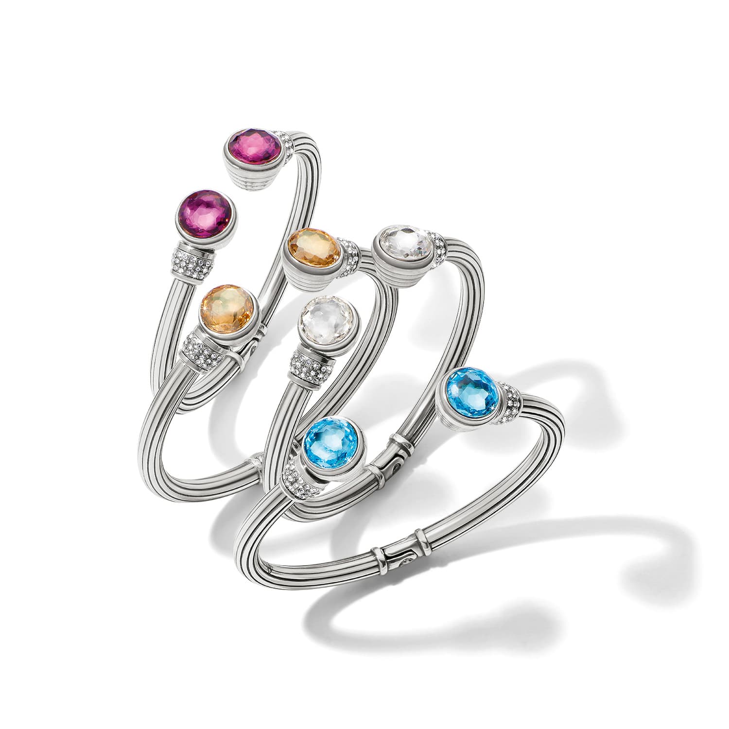 Meridian Aurora Petite Hinge Bangle - Image 15