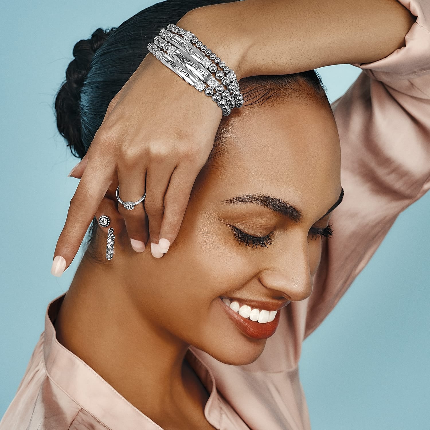 Meridian Blessed Petite Stretch Bracelet - Image 4