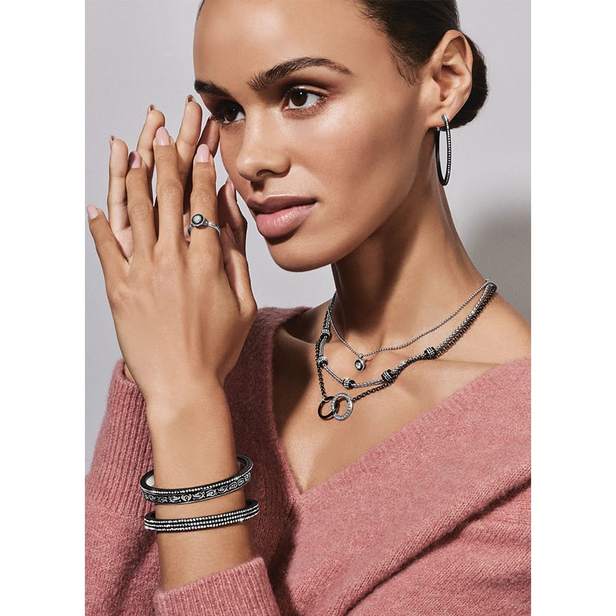 Meridian Eclipse Large Hoop Earrings - Image 3