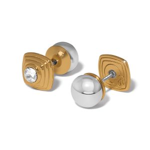 Meridian Etage II Square Post Earrings
