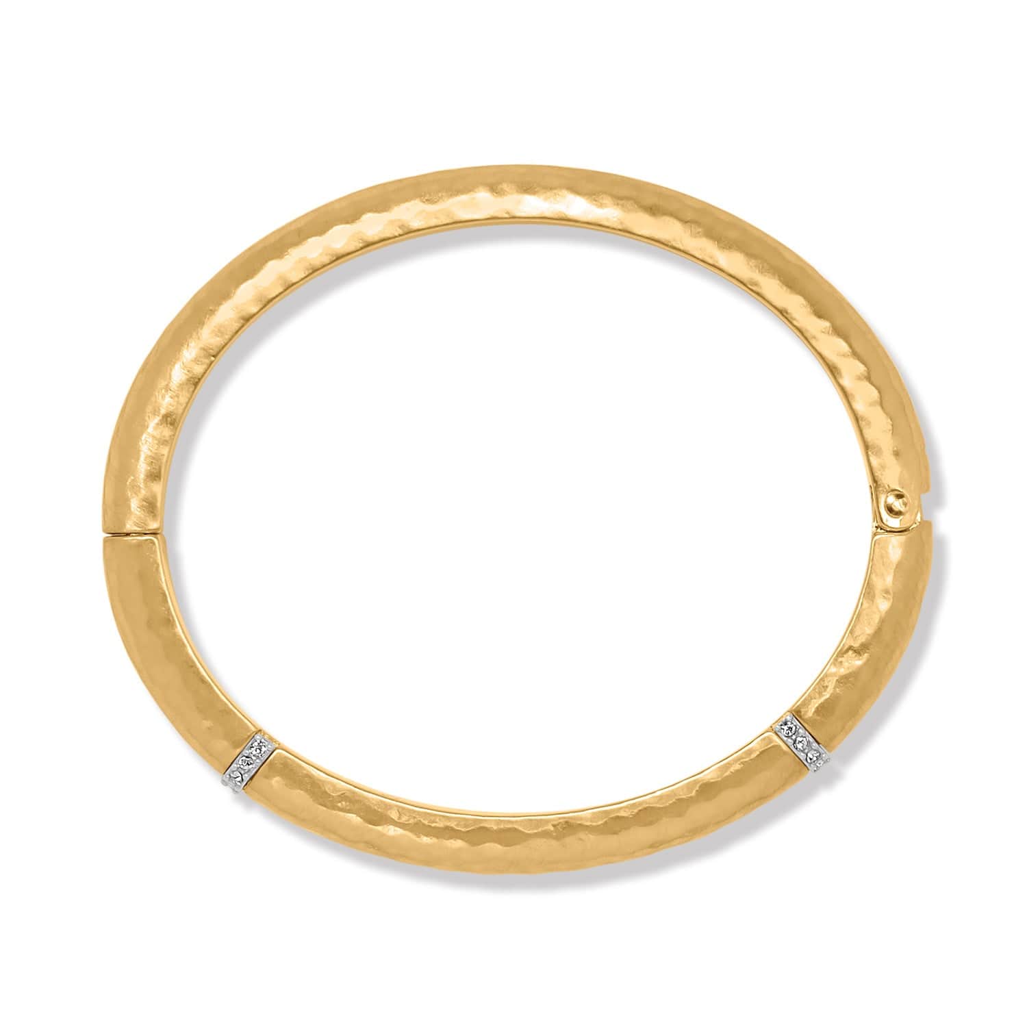 Meridian Geo Hinged Bangle - Image 2