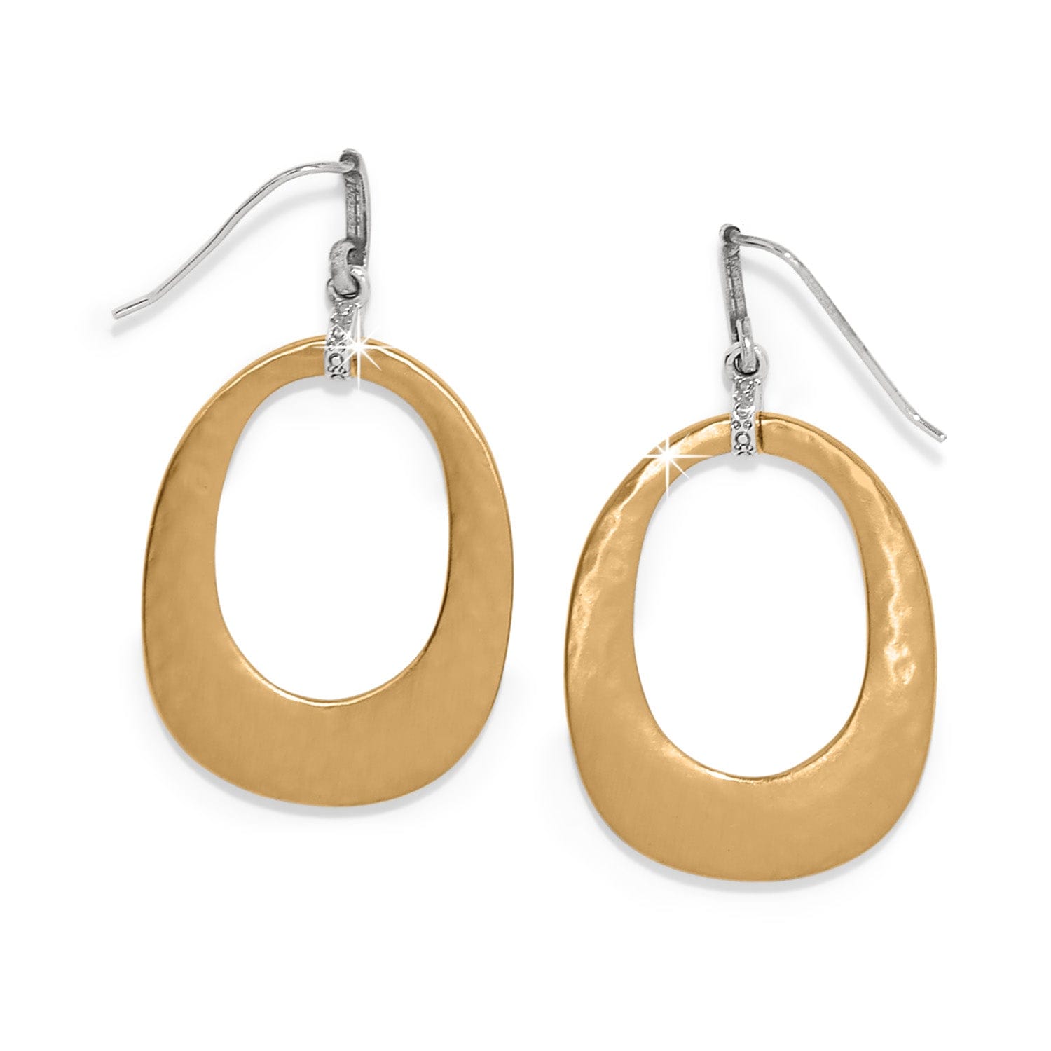 Meridian Geo Open Hoop French Wire Earrings - Image 2