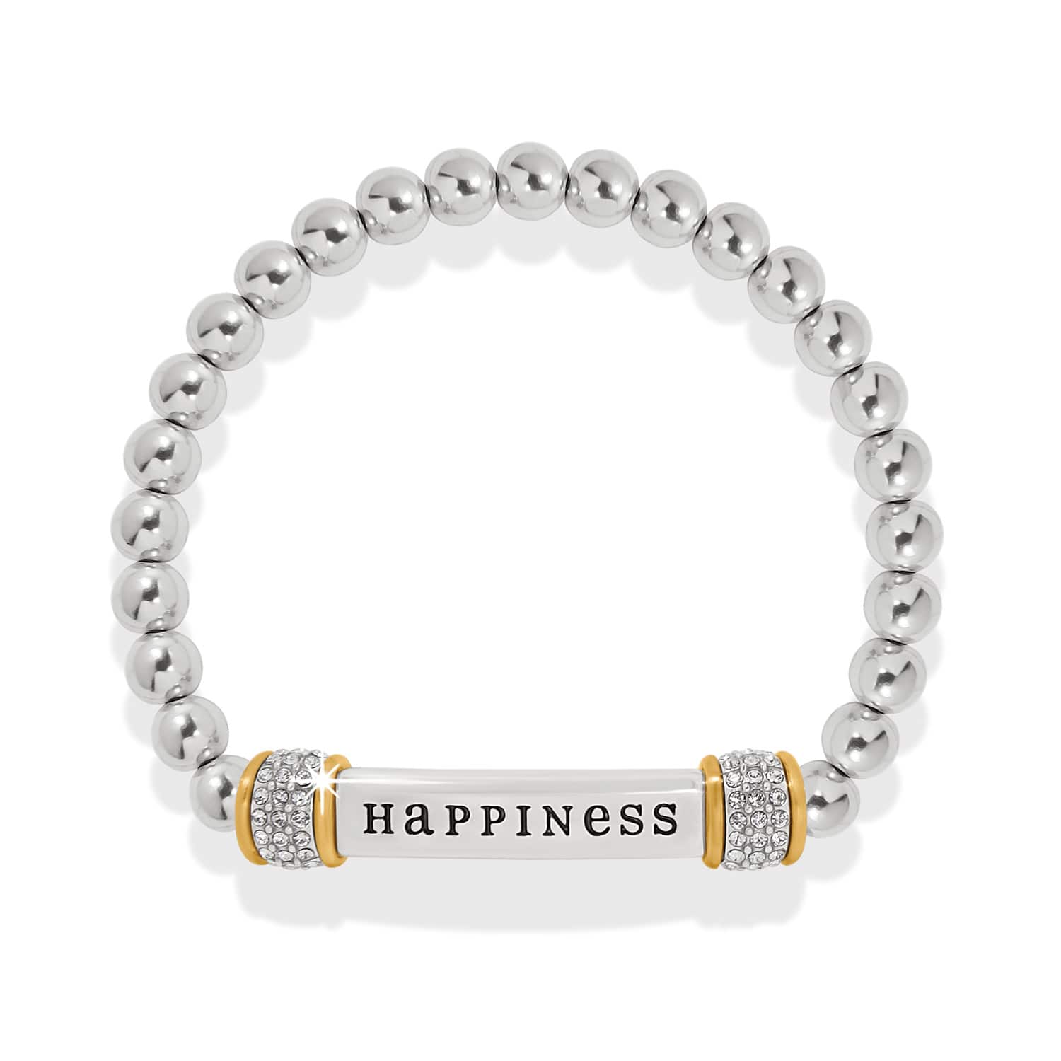 Meridian Happiness Two Tone Stretch Bracelet - Image 2
