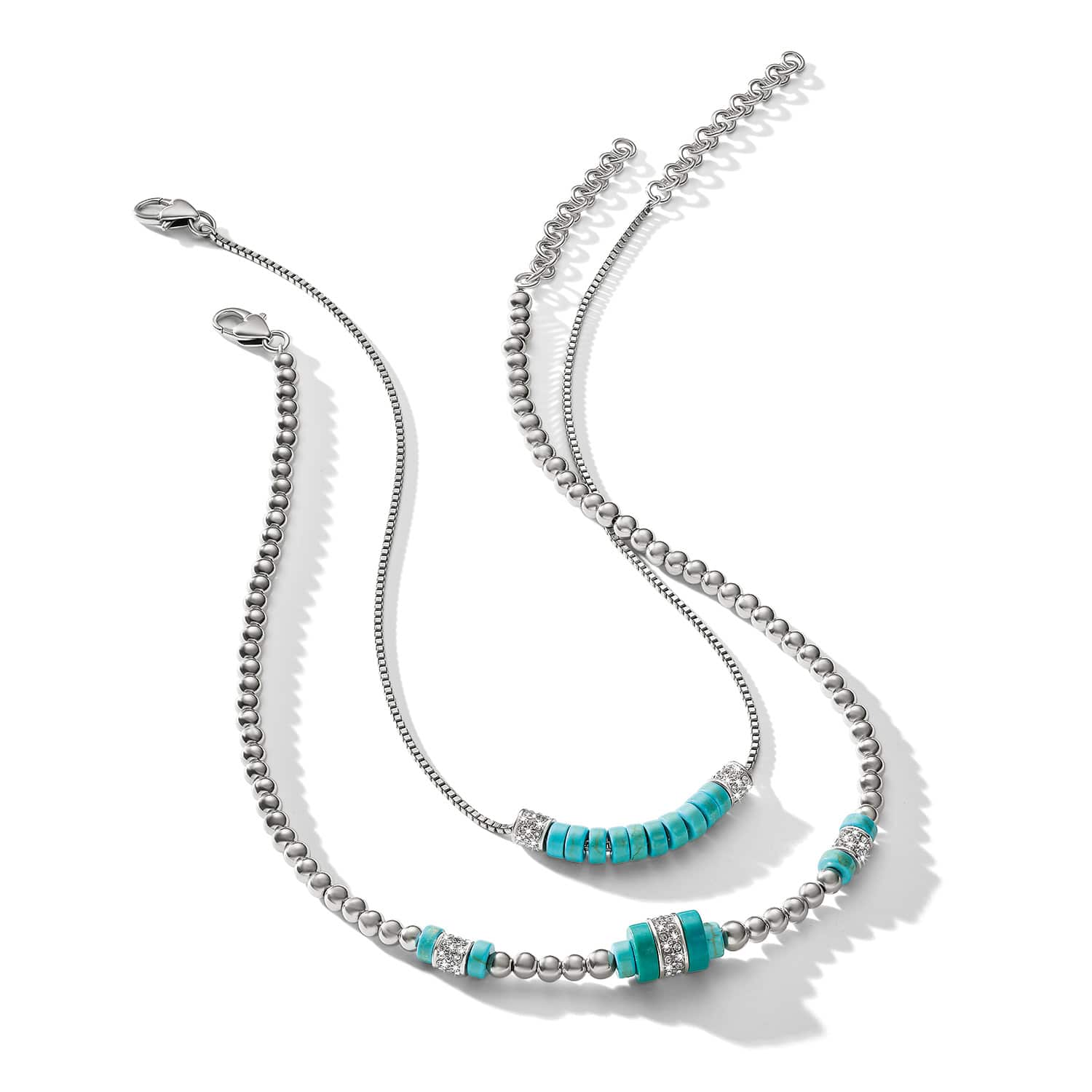 Meridian Petite Station Turquoise Necklace - Image 3