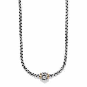 Meridian Solis Hematite Necklace