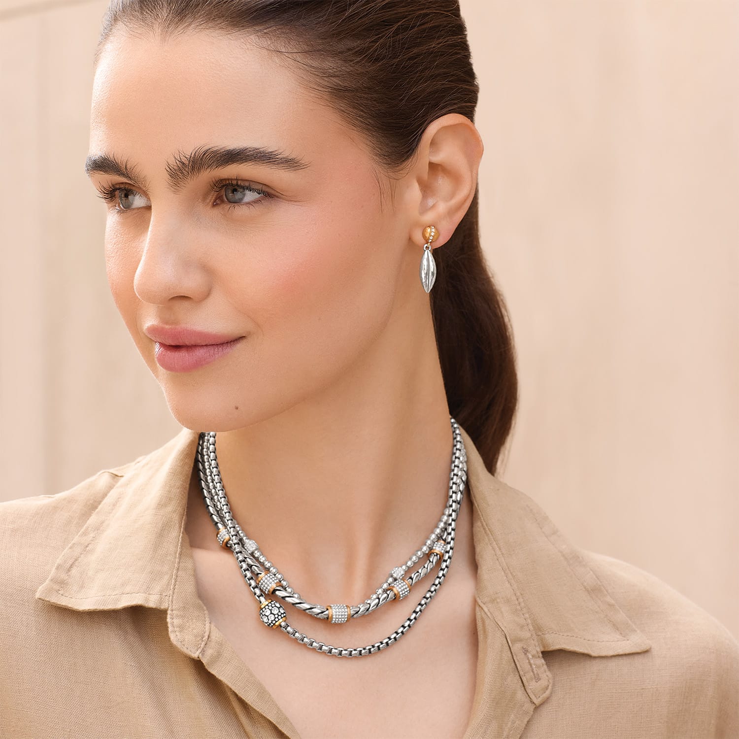 Meridian Solis Hematite Necklace - Image 3