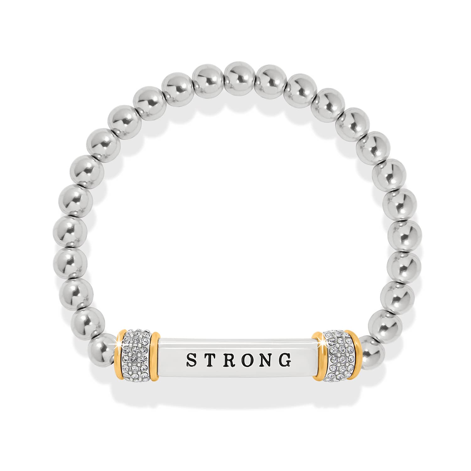 Meridian Strong Two Tone Stretch Bracelet - Image 2
