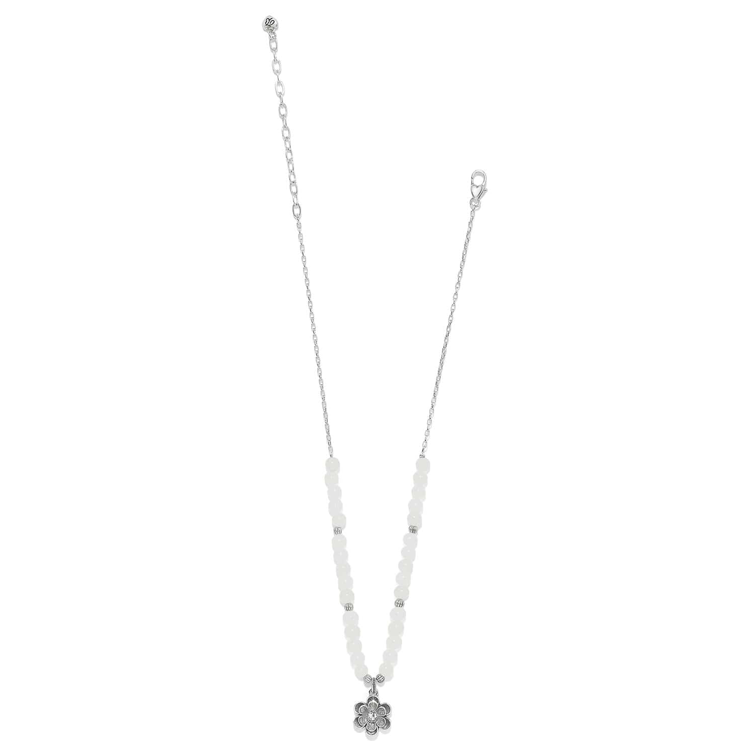 Metal Petal Bead Necklace - Image 3