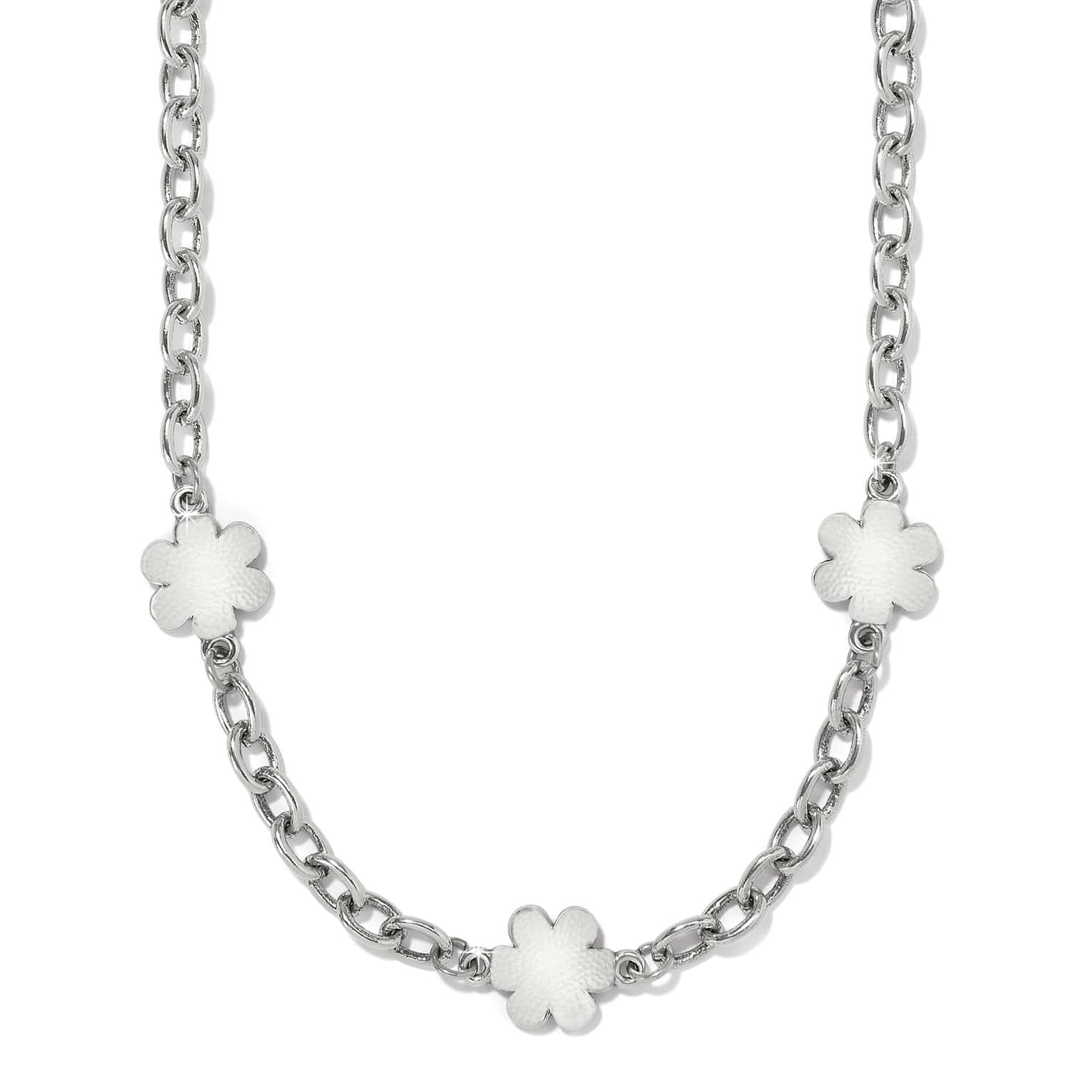 Metal Petal Short Necklace - Image 2
