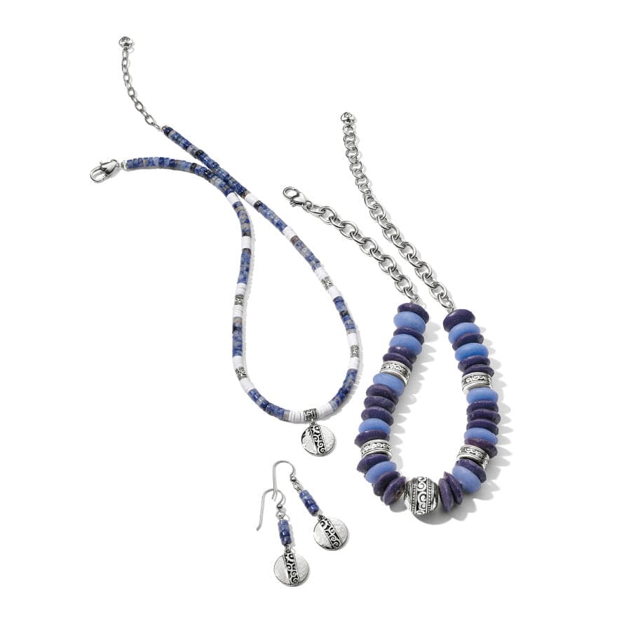 Mingle Shores Beaded Disc French Wire Earrings - Image 2