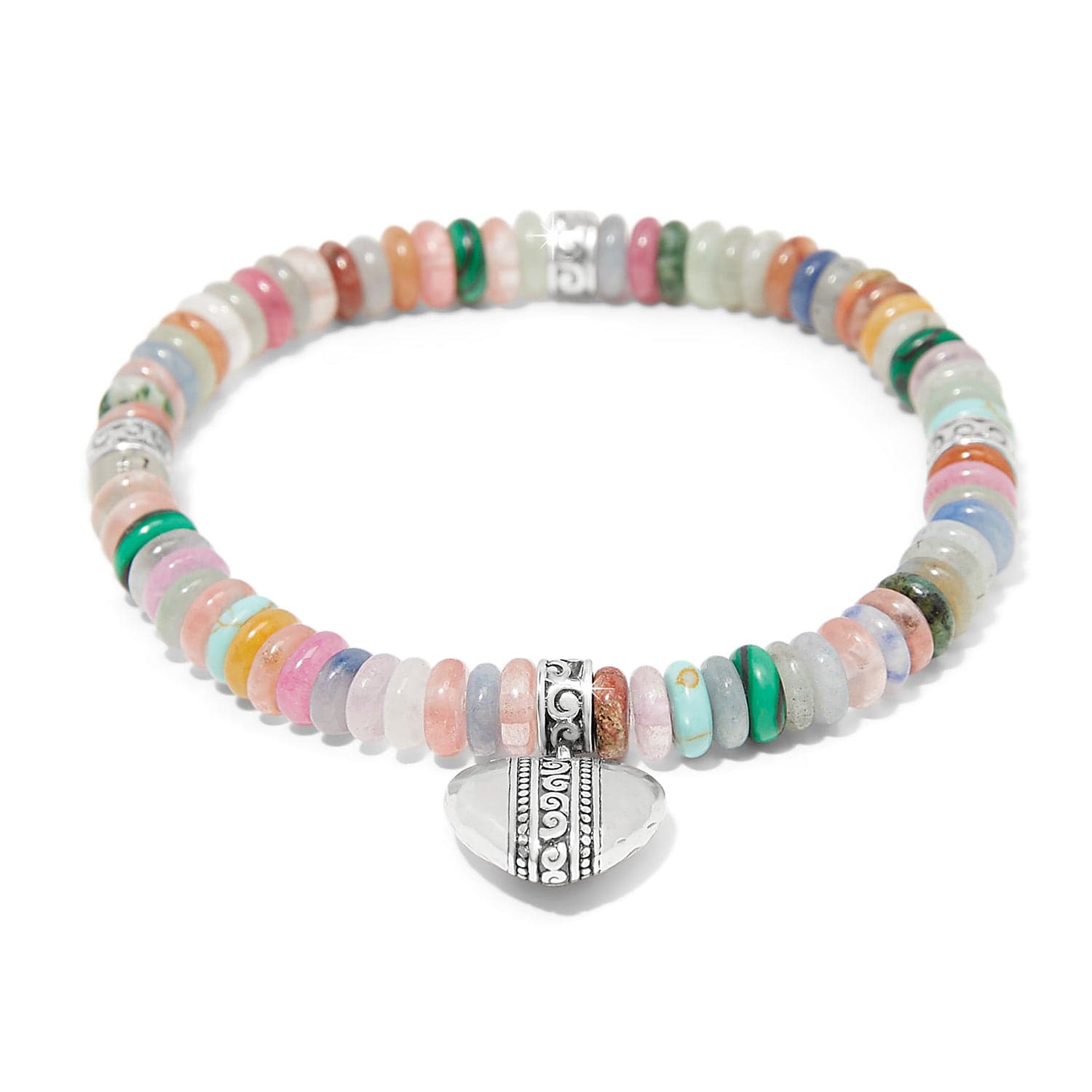 Mingle Sweetheart Bead Stretch Bracelet - Image 2