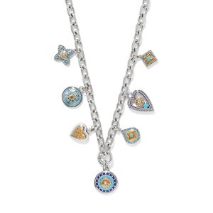 Mosaic Cerrillos Charm Necklace