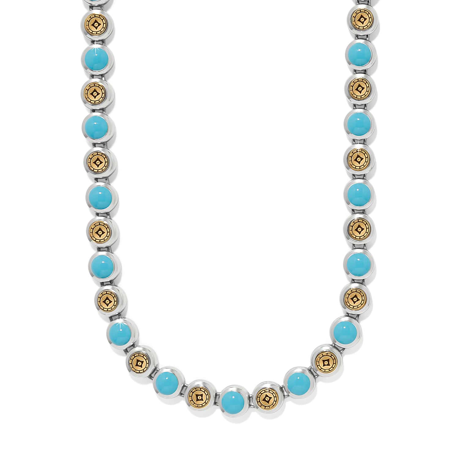 Mosaic Cerrillos Link Necklace