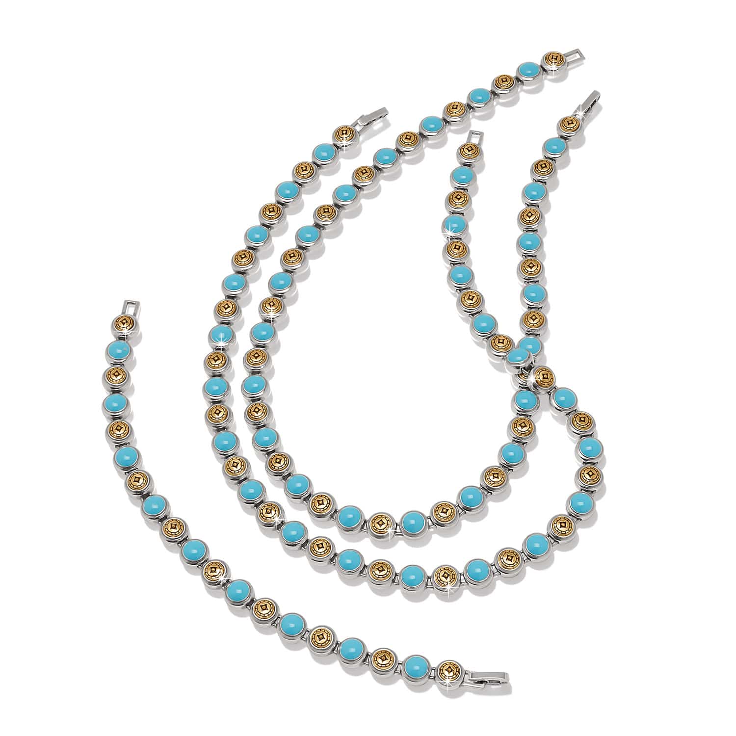Mosaic Cerrillos Link Necklace - Image 4
