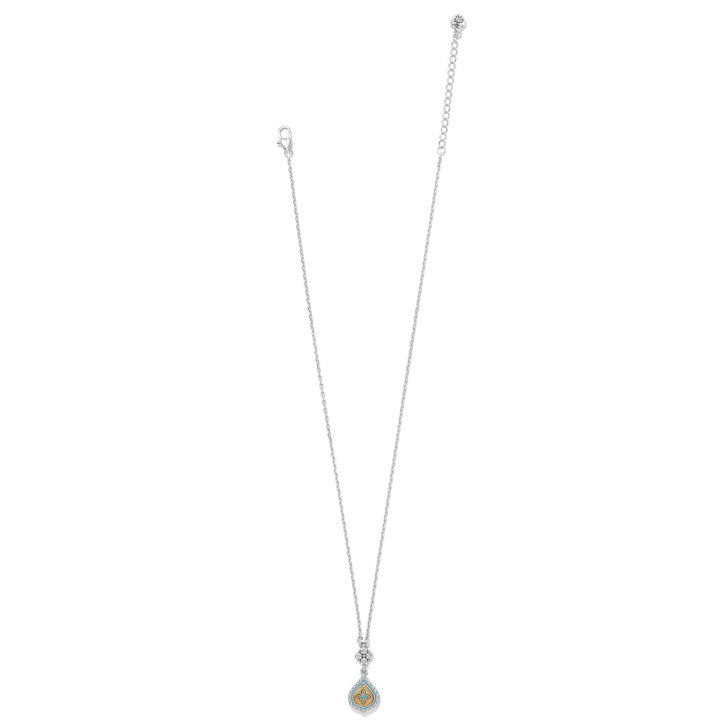 Mosaic Cerrillos Petite Teardrop Necklace - Image 3