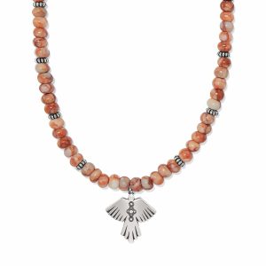 Mosaic Mojave Flight Beaded Necklace