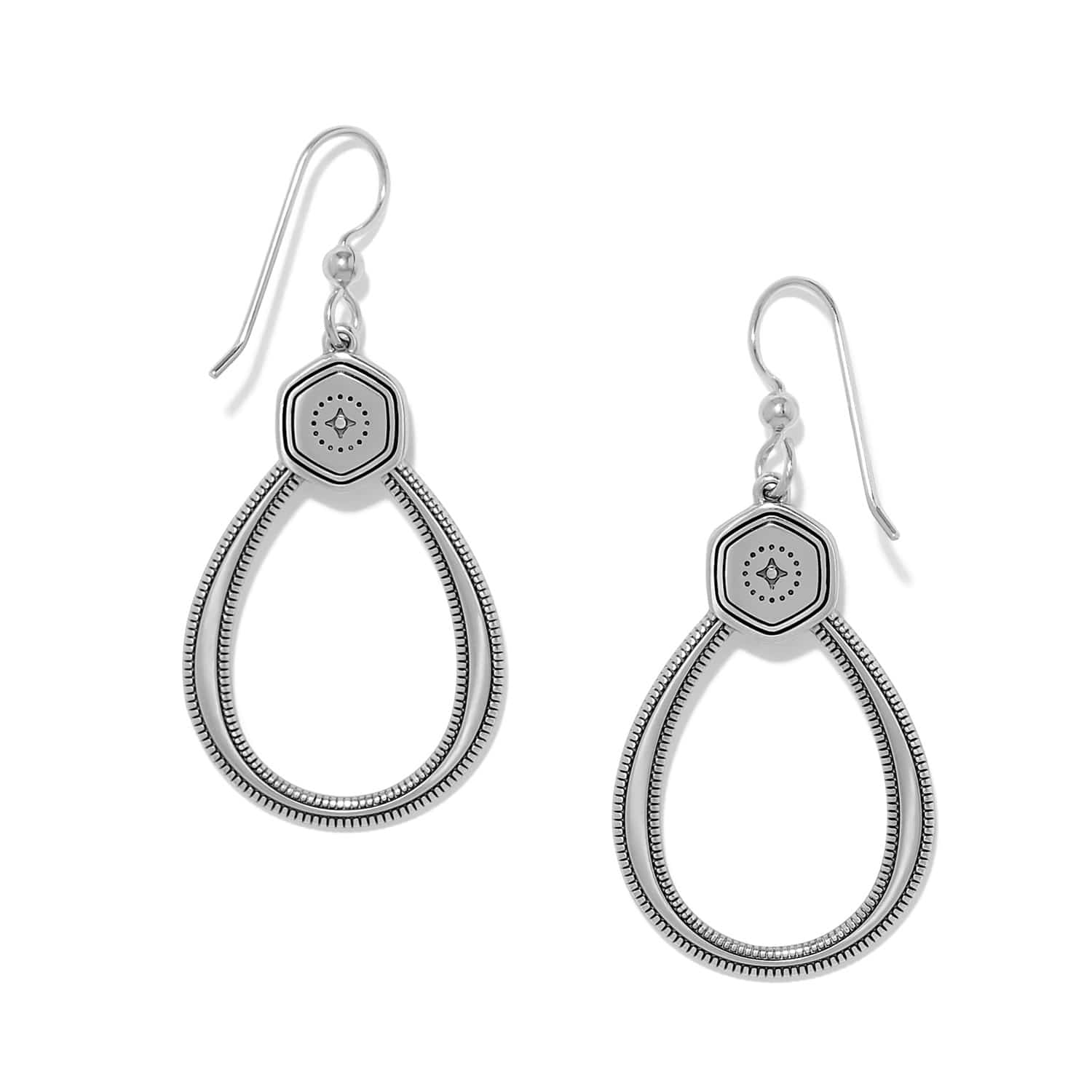 Mosaic Nova French Wire Earrings - Image 2