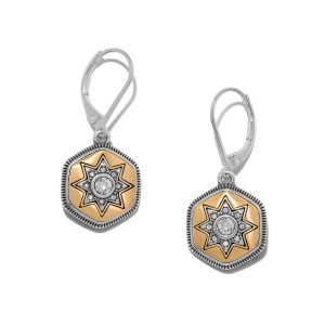 Mosaic Nova Leverback Earrings