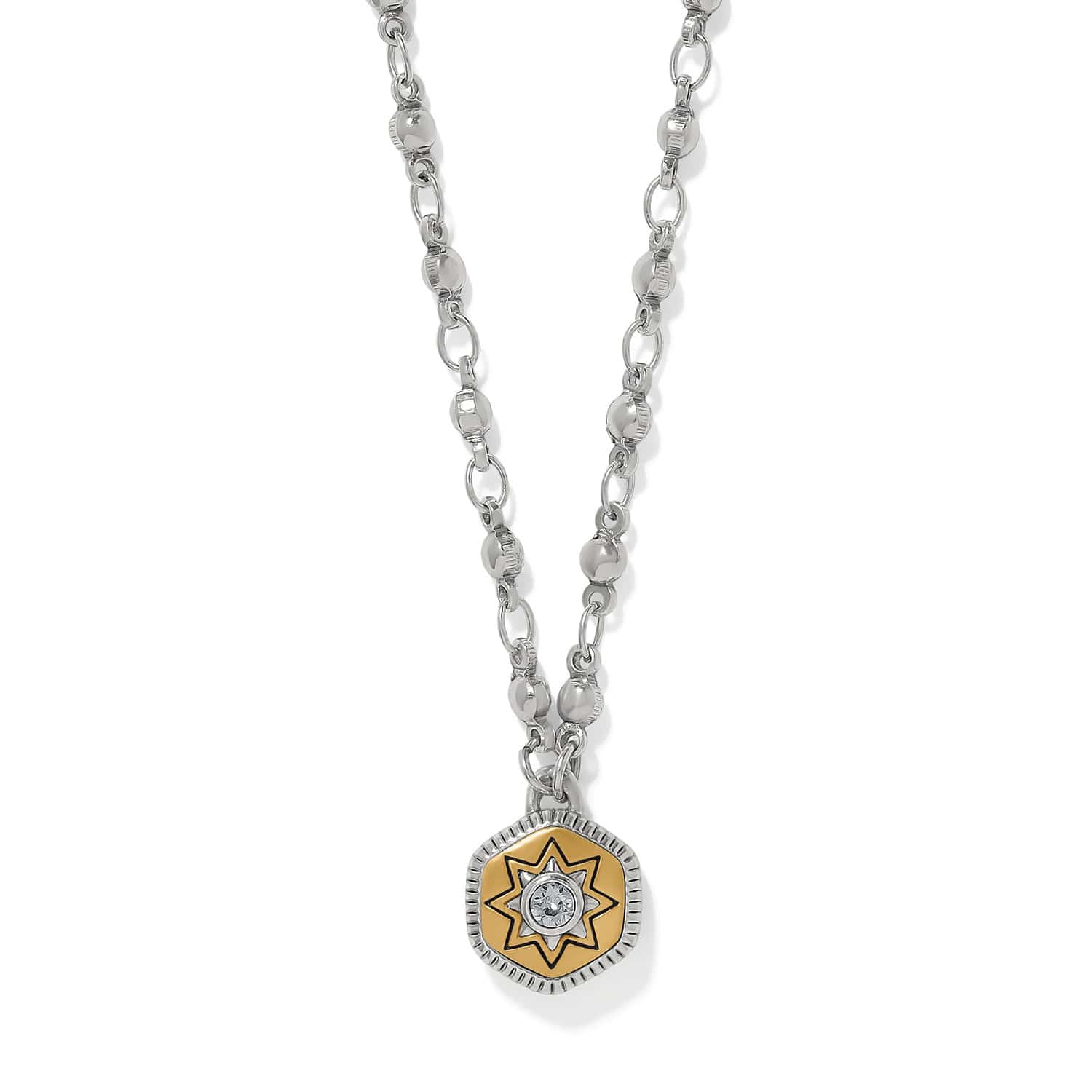 Mosaic Nova Mini Pendant Necklace
