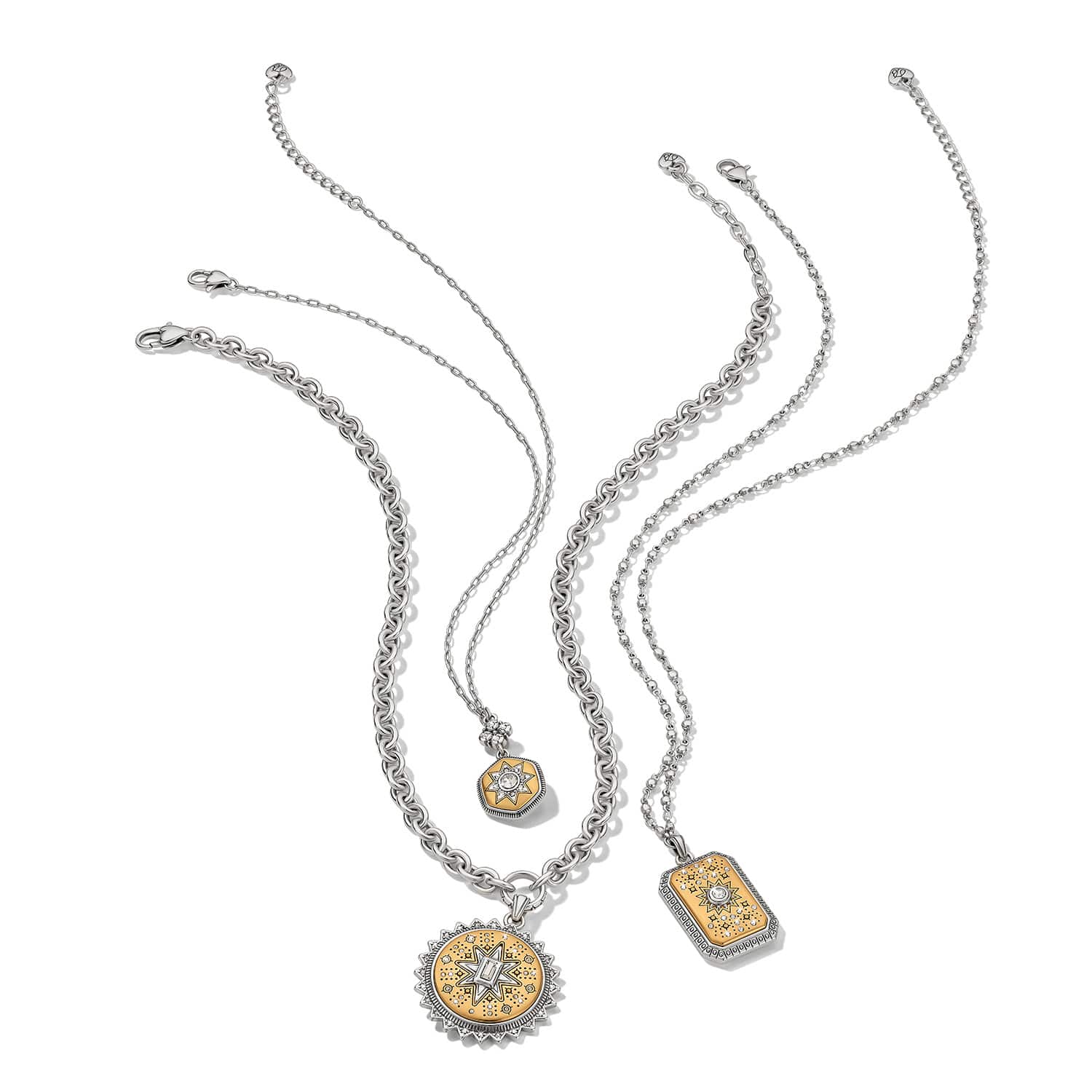 Mosaic Nova Pendant Necklace - Image 4