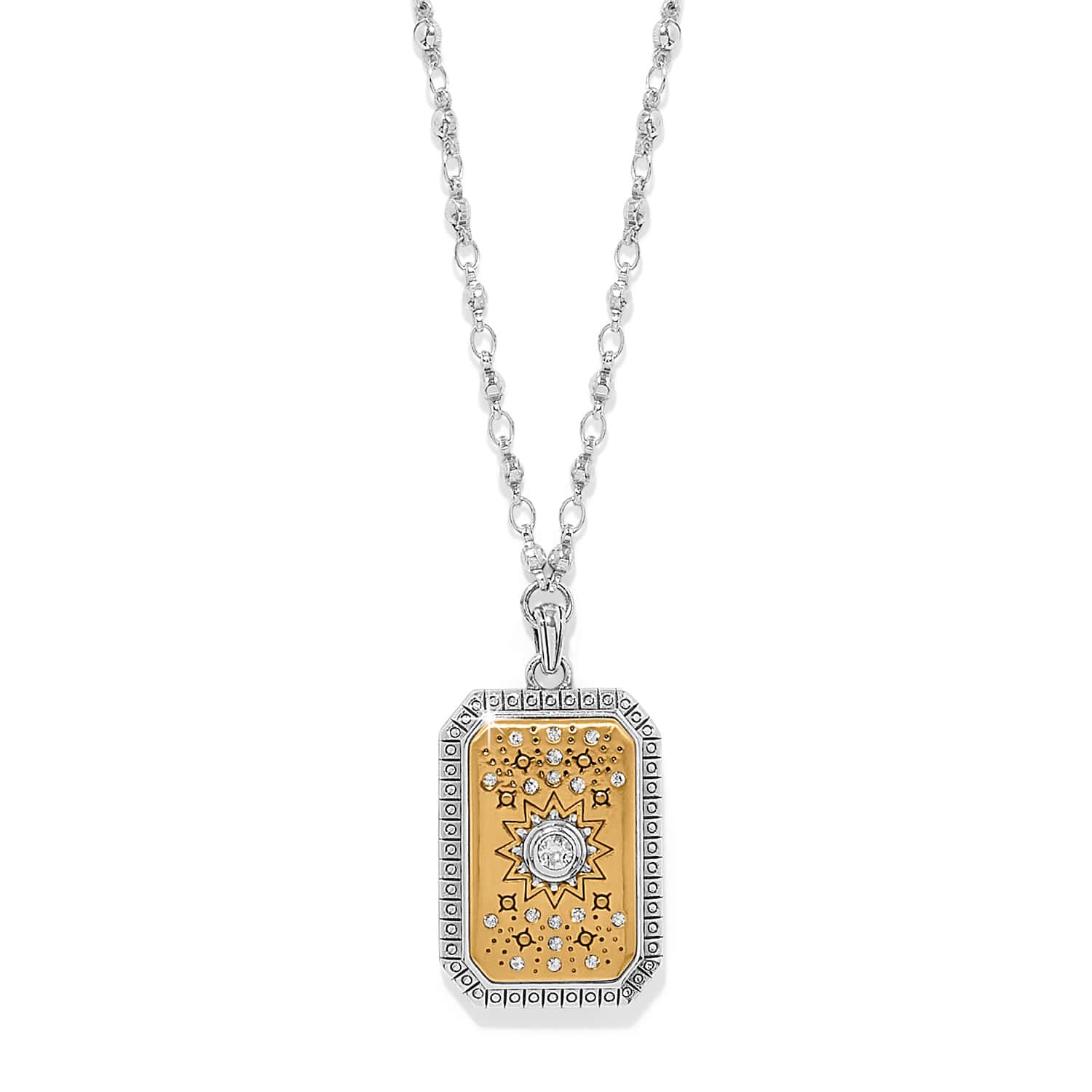Mosaic Nova Tag Necklace
