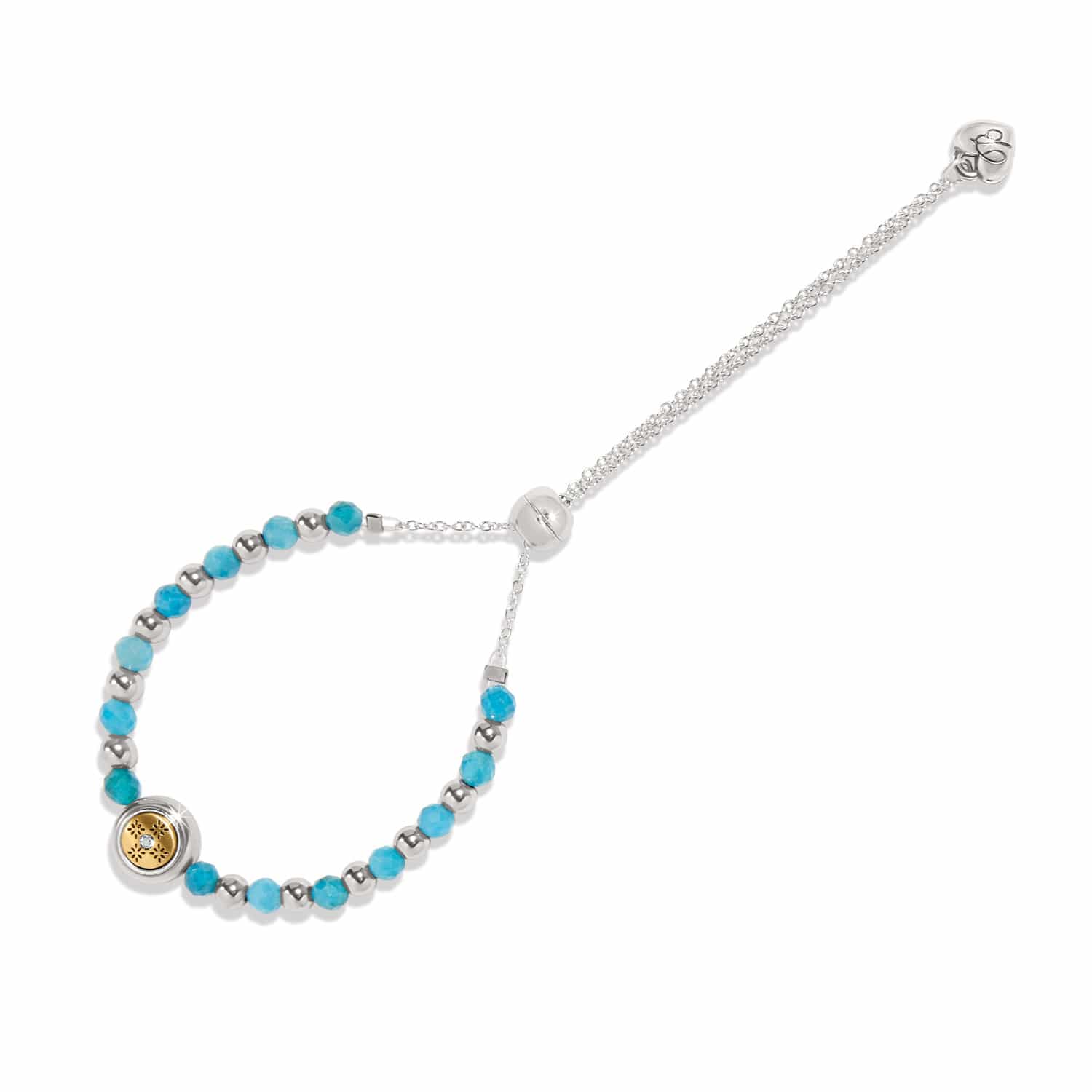 Mosaic Two Tone Beaded Bracelet - Image 4