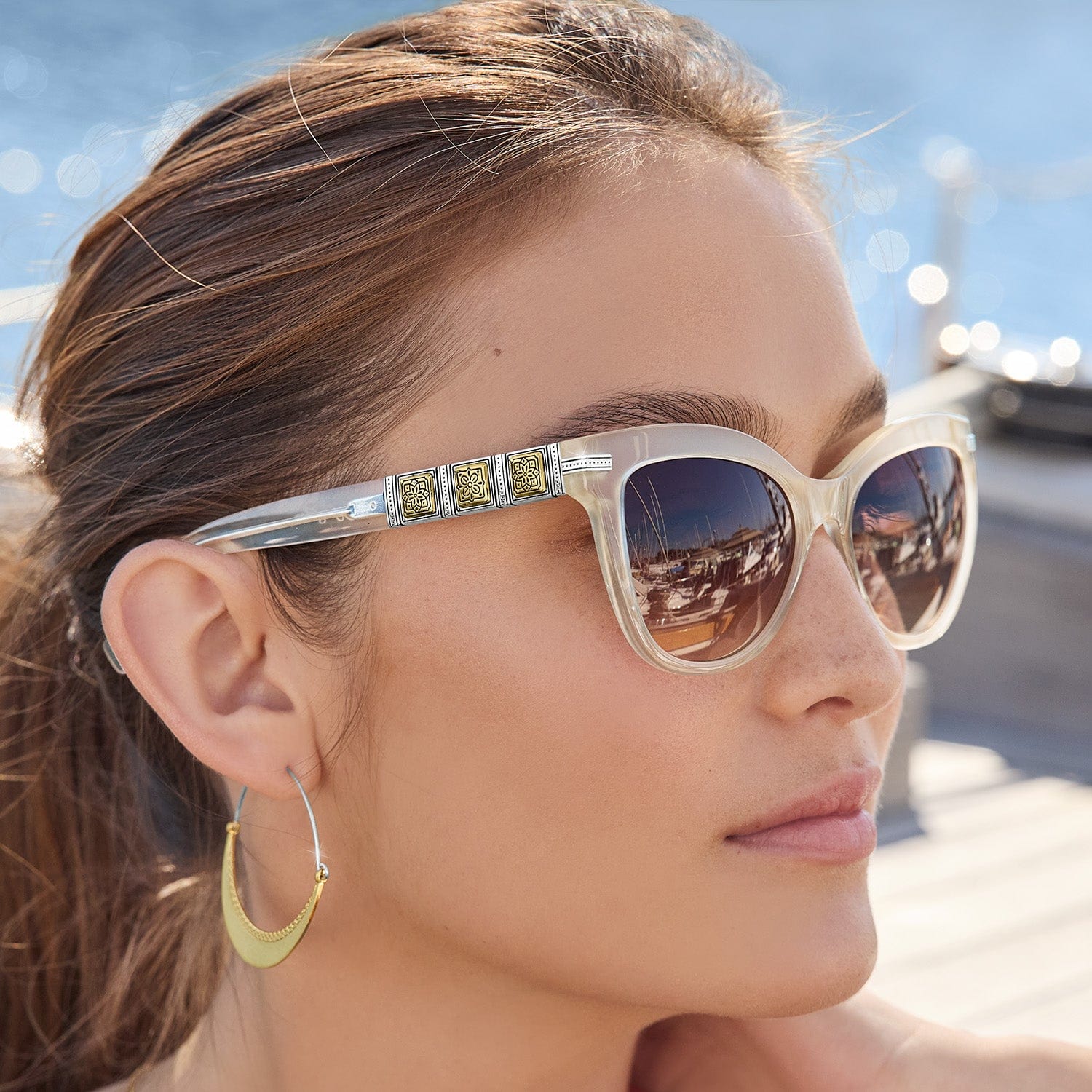 Mosaic Two Tone Sunglasses - Image 5