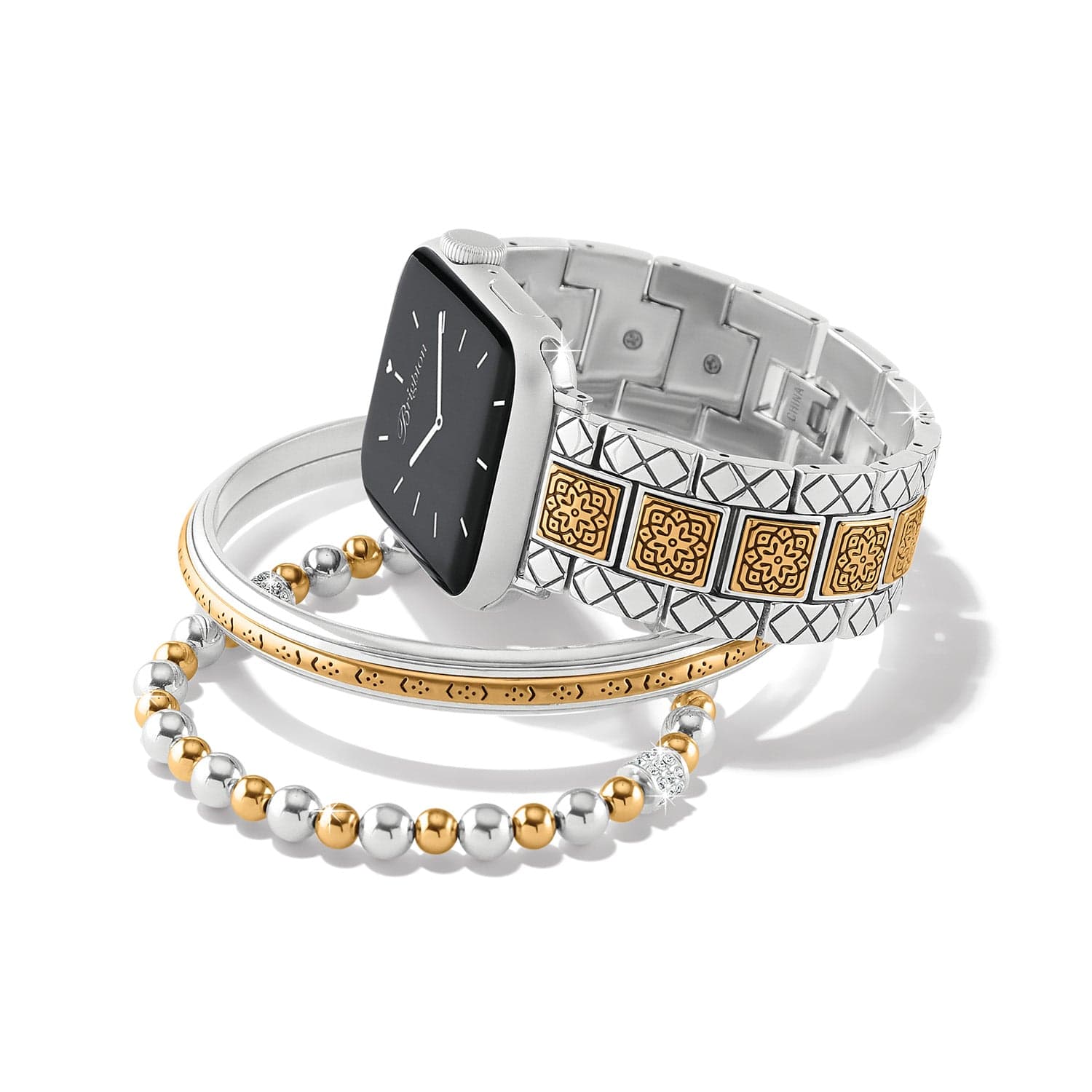 Mosaic Two Tone Watch Band - Image 3