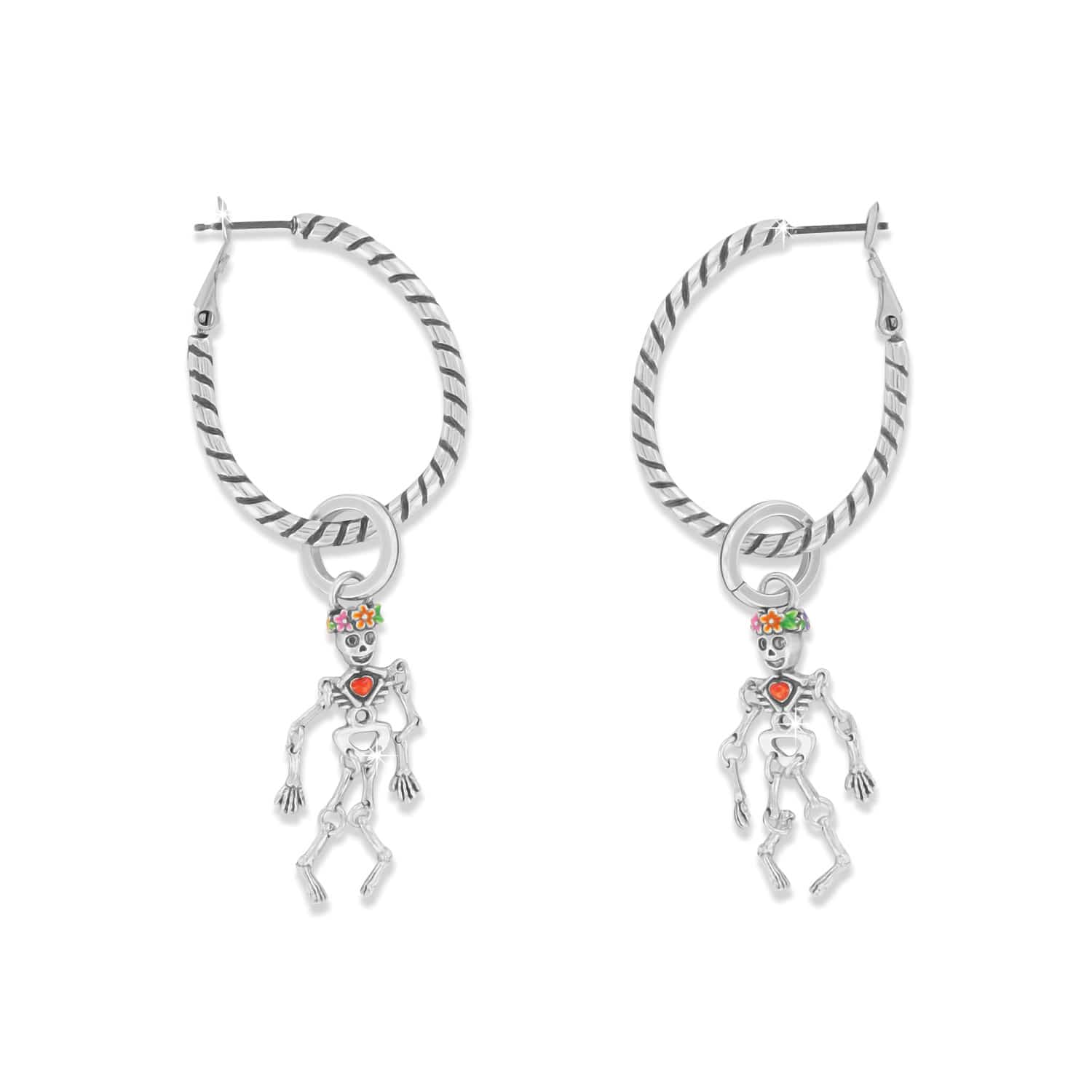 Mrs. Bones Charm Earrings