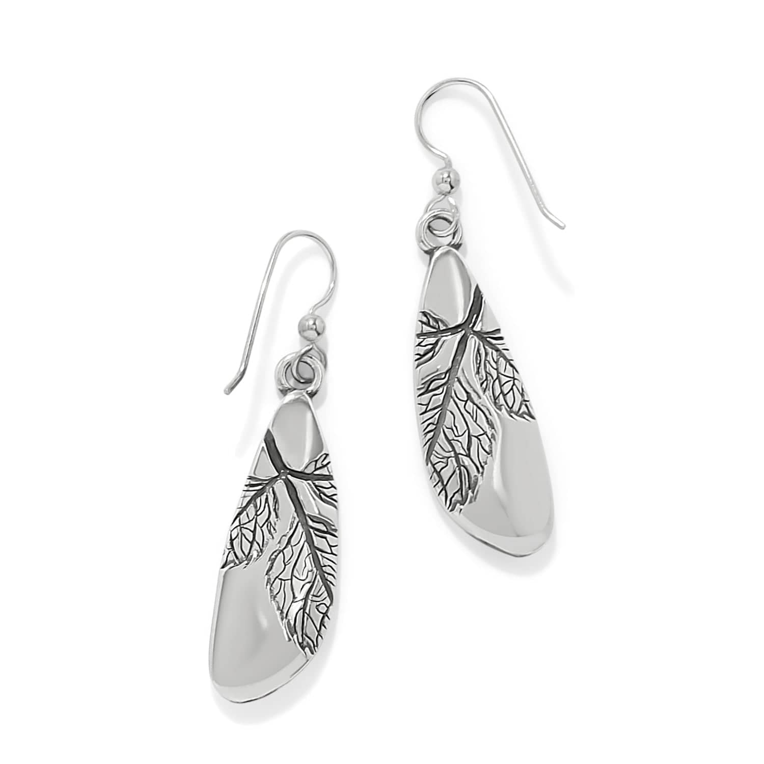 Natura Drop French Wire Earrings - Image 2