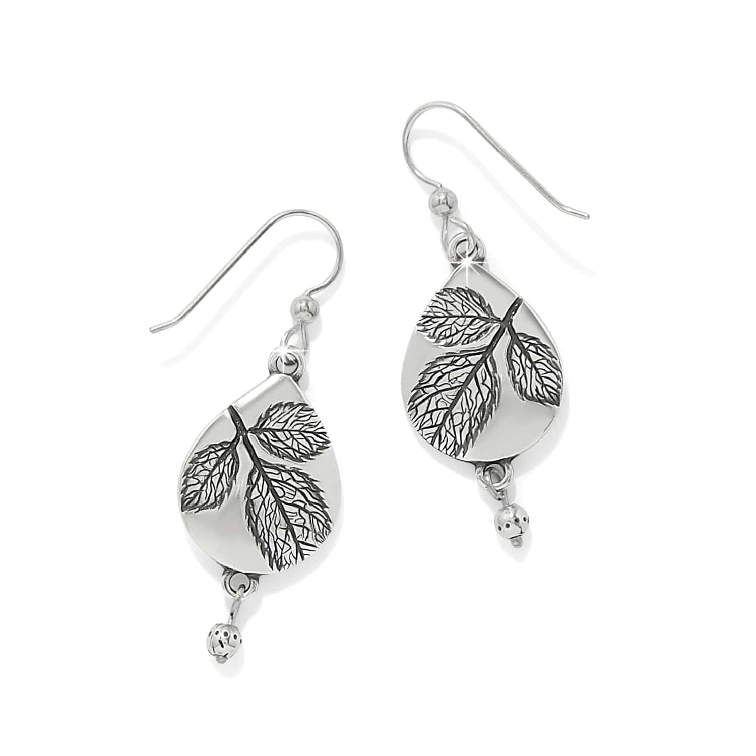 Natura Teardrop French Wire Earrings - Image 2