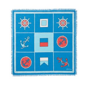 Nautical Print Scarf