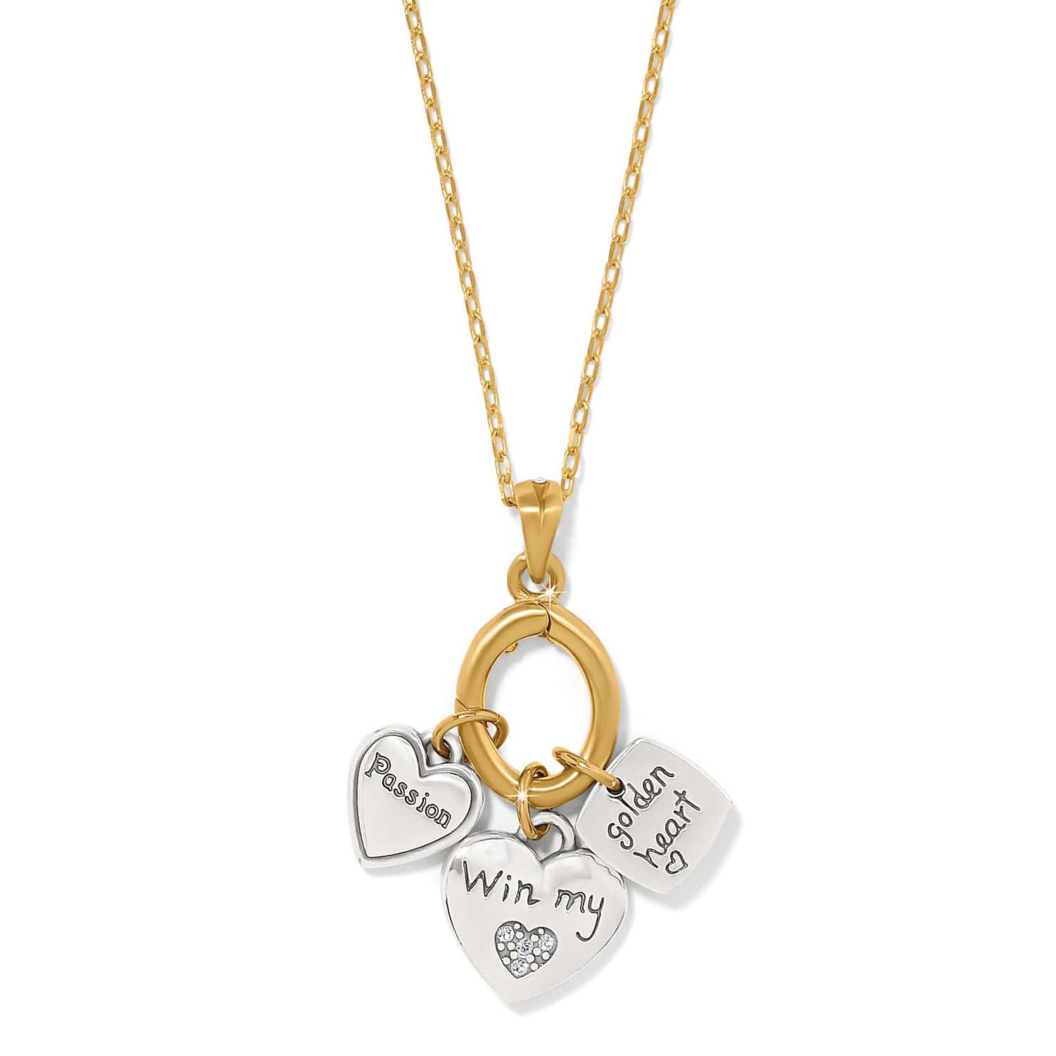 One Heart Color Short Necklace - Image 2