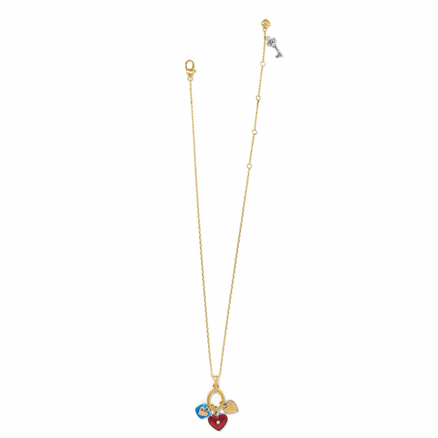 One Heart Color Short Necklace - Image 3
