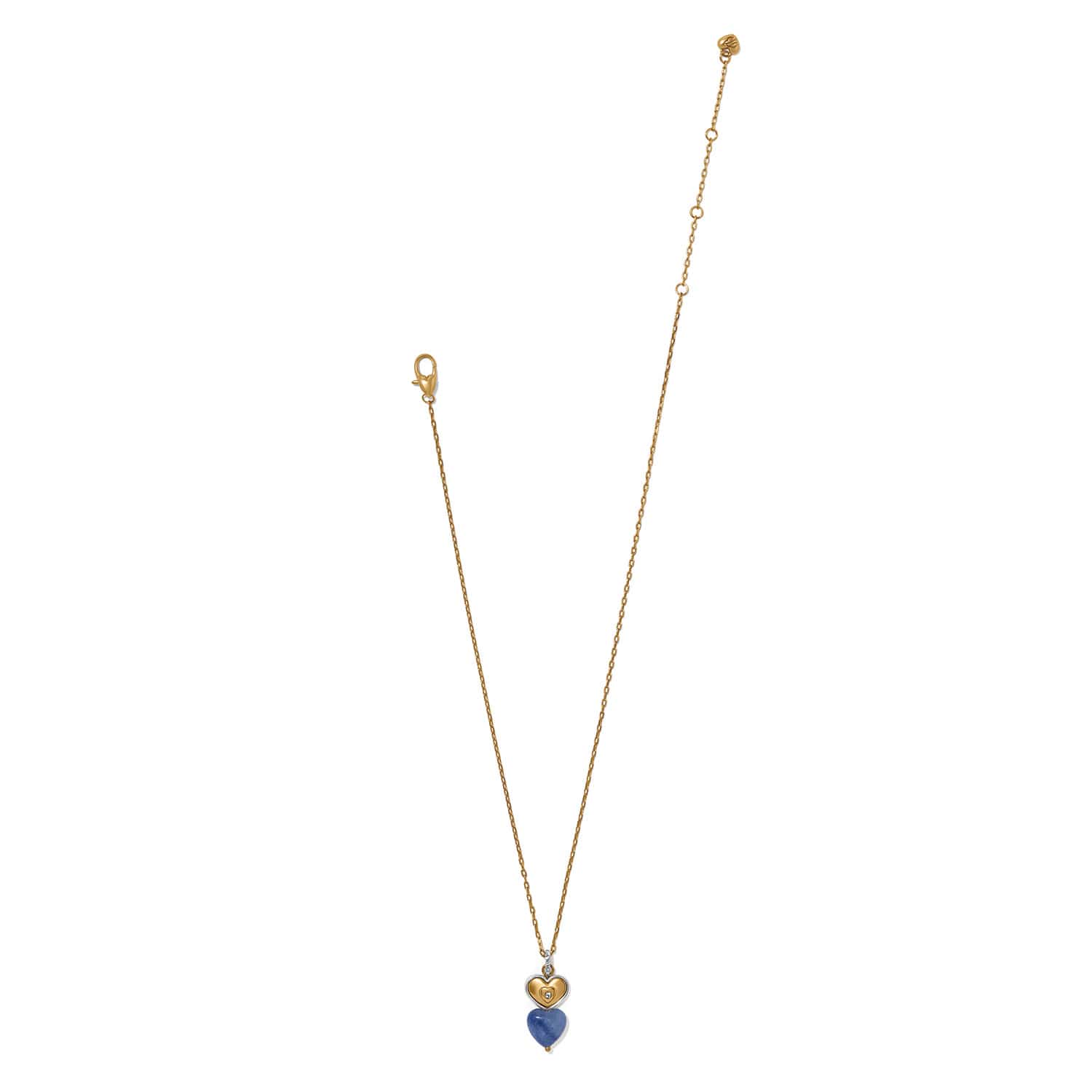 One Heart Duo Heart Petite Necklace - Image 3