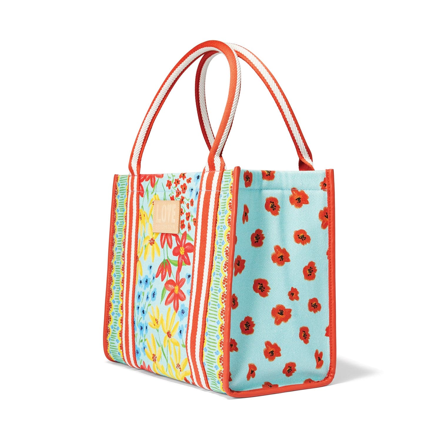 Painterly Garden Canvas Carryall - Image 4