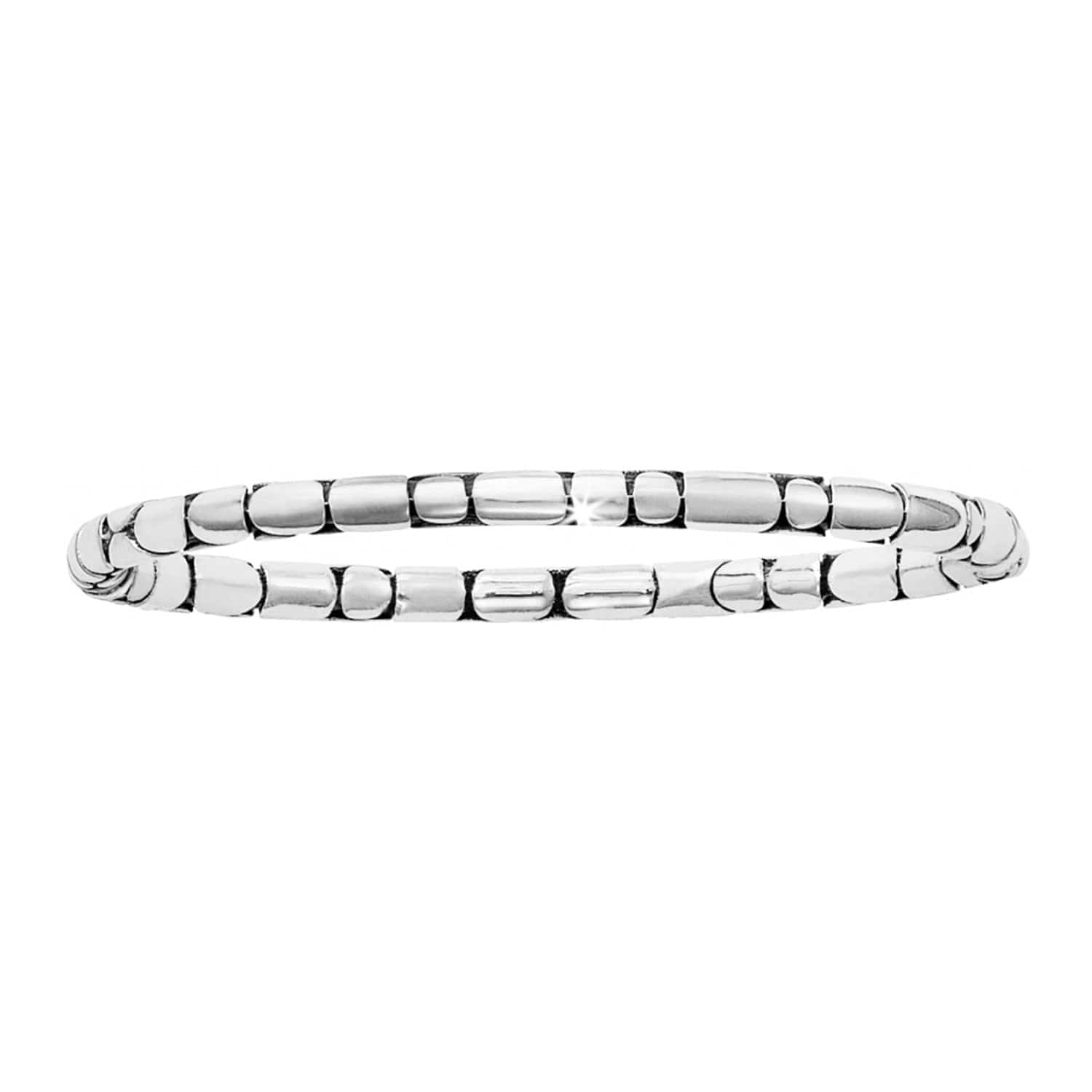 Pebble Slim Hinged Bangle - Image 2