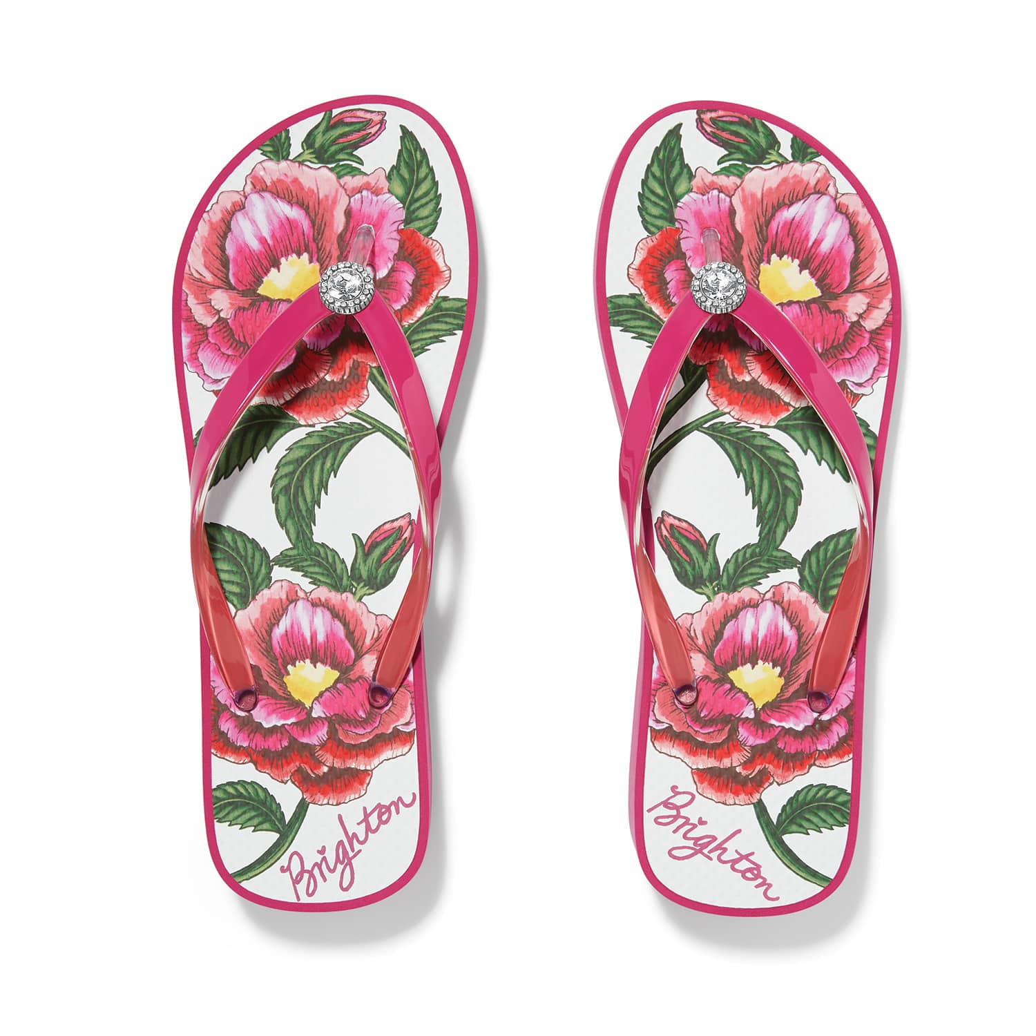 Petal Fuchsia Platform Flip Flops - Image 3