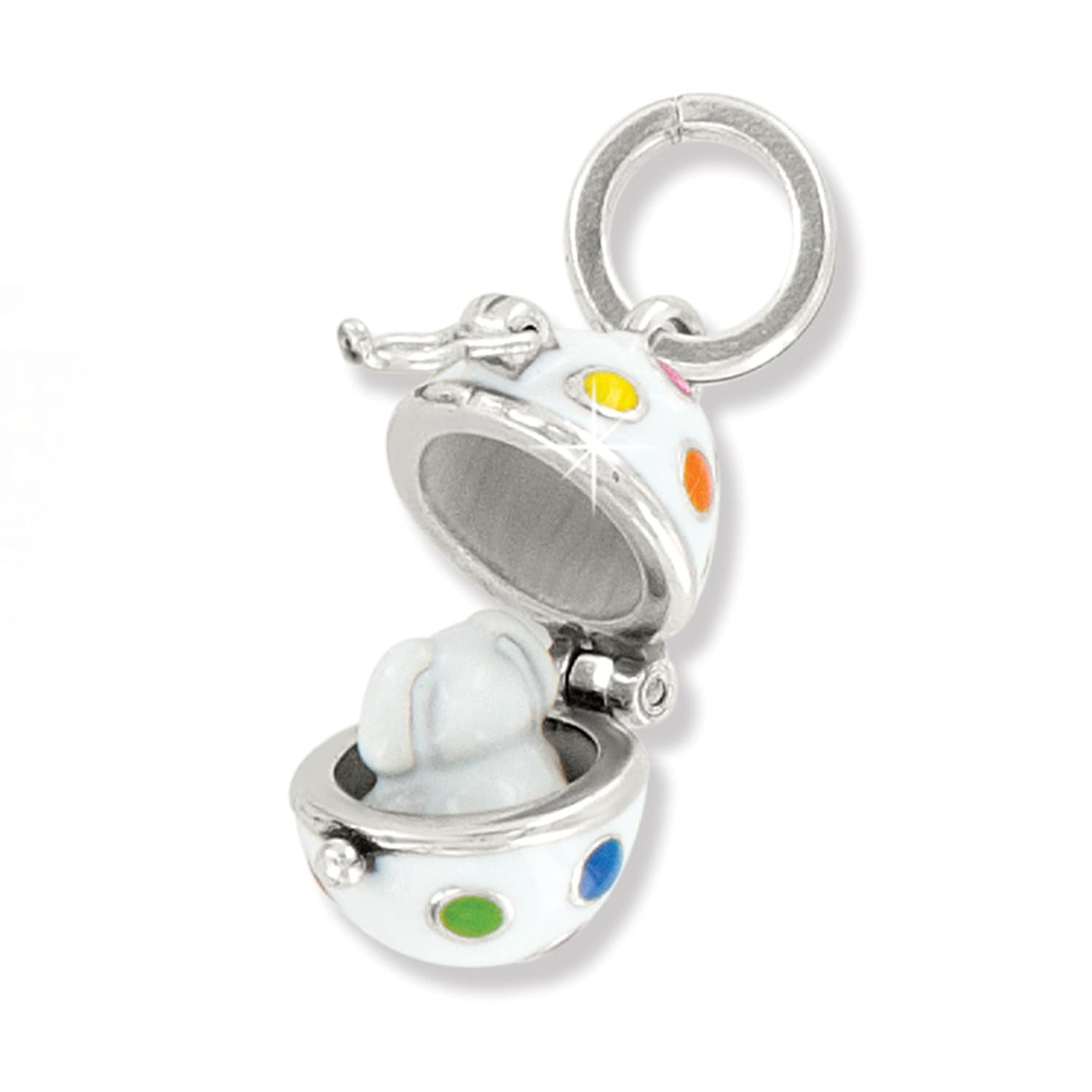 Polka Dot Easter Egg Charm - Image 2
